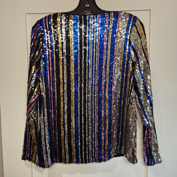 Cleo Rainbow Sequin Shirt - Picture 3 of 7